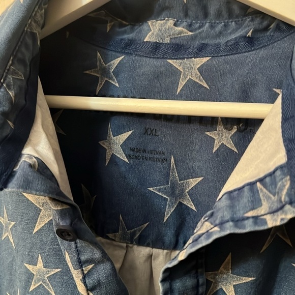 Mossimo XXL shirt starts canvas 100% cotton - Picture 6 of 8